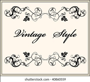 retro frame
