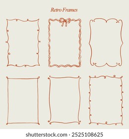 Retro frames and other elements