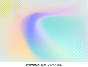 Retro fresh modern mesh gradient background
