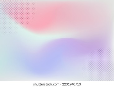 Retro fresh modern mesh gradient background

