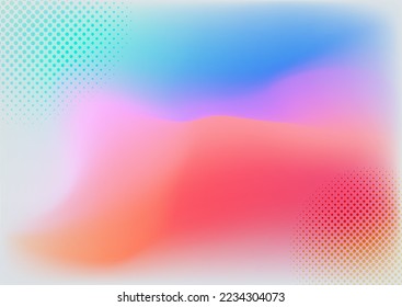 Retro fresh modern mesh gradient background
