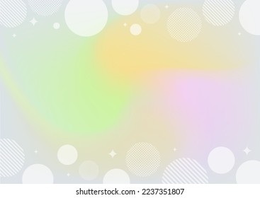 Retro fresh modern mesh gradient background
