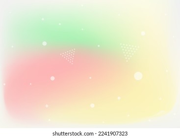 Retro fresh modern mesh gradient background
