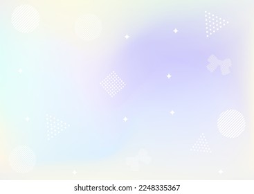 Retro fresh modern mesh gradient background
