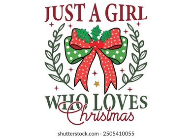 Retro Funny Christmas Coquette Bow T-shirt Design, Christmas Mama, Christmas Social Club, Holly Jolly Christmas Coquette Bow EPS