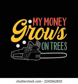 Retro Funny Logger Vintage Arborist