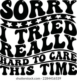 Retro Funny T-Shirt Design, Vektorgrafik
