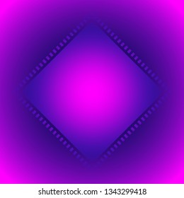 Retro futurism pattern. Geometric elements