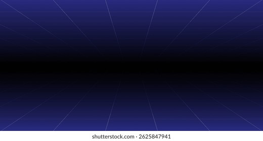Retro Futurism Sci-Fi Background. glowing neon grid. from vintage arcade computer games