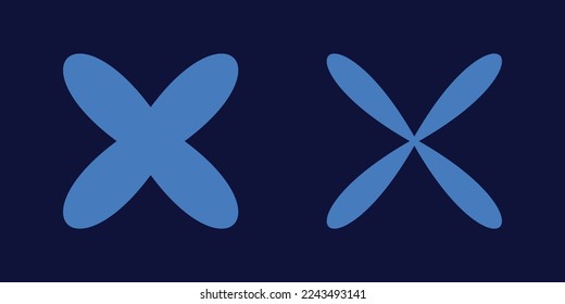 Retro futuristic elements for design. Brutalism star and flower shapes. Objects in y2k style. Stars, starburst . Vector illustration