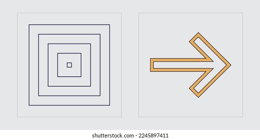 Retro futuristic elements for design. Extraordinary Graphic Assets. Modern abstract forms. Stars, starburst . Vector illustration