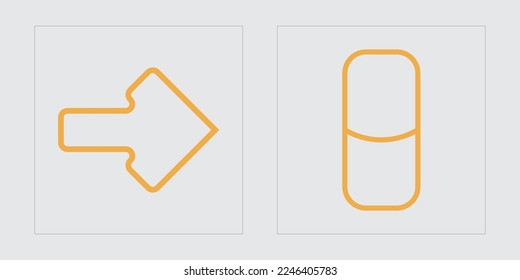 Retro futuristic elements for design. Large set of retro objects for design. For modern T-shirts designed. Anti-design. Vector illustration