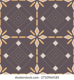 Retro Futuristic Multi Layer Octagon Design with Concentric Path Rings and Interlocking Geometric Line Flows