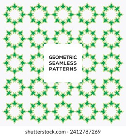 Decoración vectorial de patrones retro futurista sin costuras