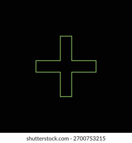 retro futuristic shape design element