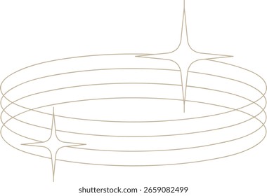 Elemento de design de faísca futurista retrô