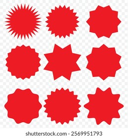 Retro futuristic sparkle icons collection. Set of star shapes. Abstract cool shine effect sign vector design. Templates for design, posters, projects, banners, logo, and business cards