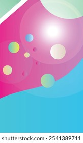 Retro futuristic vector flyers and cards in trendy psychedelic Vintage geometric shapes, smile, abstract backgrounds and patterns
