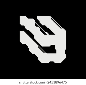 Retro futuristic vector minimalistic Posters with silhouette basic figures, extraordinary graphic elements of geometrical shapes composition. vector minimalistic. 