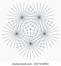 Retro futuristic vector minimalistic Posters with silhouette basic figures, extraordinary graphic elements of geometrical shapes composition, Modern monochrome print brutalism.