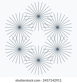 Retro futuristic vector minimalistic Posters with silhouette basic figures, extraordinary graphic elements of geometrical shapes composition, Modern monochrome print brutalism.