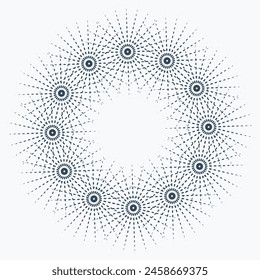 Retro futuristic vector minimalistic Posters with silhouette basic figures, extraordinary graphic elements of geometrical shapes composition, Modern monochrome print brutalism.