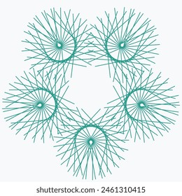 Retro futuristic vector minimalistic Posters with silhouette basic figures, extraordinary graphic elements of geometrical shapes composition, Modern monochrome print brutalism.