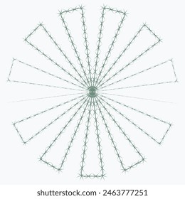 Retro futuristic vector minimalistic Posters with silhouette basic figures, extraordinary graphic elements of geometrical shapes composition, Modern monochrome print brutalism.