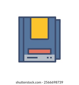 Retro Game Cartridge Icon Design