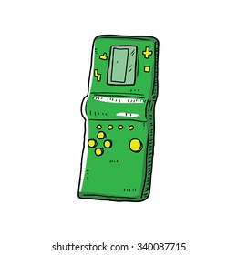 retro game console