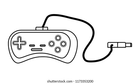 retro game controller icon