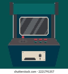 retro game design with retro art style