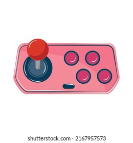 retro game joystick and buttons