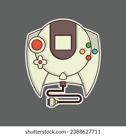 retro game logo design, stickers, posters, printing and other uses