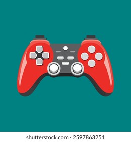 Retro Game Pad Controller Illustration
