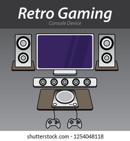 Retro gaming console
