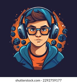 Retro Gaming T-Shirt Design Vector