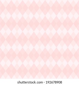 Retro geometric background with rhombus in pastel colors  ideal for baby shower