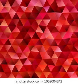 Retro geometric chaotic triangle background - vector graphic
