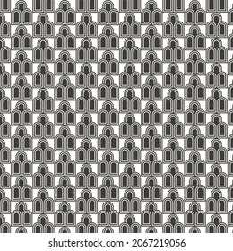 Retro geometric, great design for any purposes. Abstract geometric graphic element. Art pattern texture background vector template.