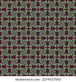 Retro  geometric pattern background, vector abstract circle, triangle and square lines art. Trendy bauhaus pattern backgrounds vector