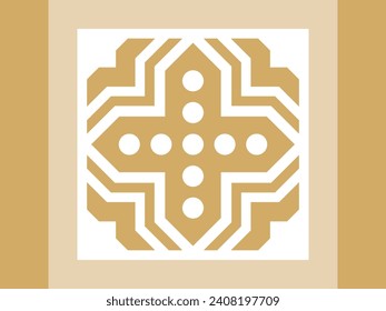 Retro  geometric pattern background  vector abstract circle  triangle and square lines art. Trendy bauhaus pattern backgrounds