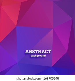 Retro Geometric Pattern. Mosaic Background. Hipster Style.