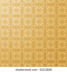 Retro geometric seamless pattern