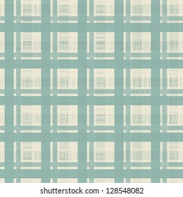 retro geometric seamless pattern in blue, and grey