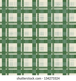retro geometric seamless pattern in grey ad green