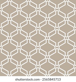 Retro geometric seamless pattern. Vector illustration background. 