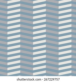 retro geometric seamless pattern - vector