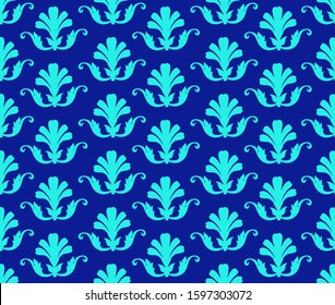Retro geometric shapes with seamless pattern