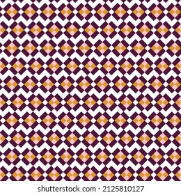 Plazas geométricas Retro Patrón Psicodélico Sin Marea Colores de moda de moda Combinaciones de colores chic Perfecto para impresión de tela de alamante o envolver papel Tono rosa morado oscuro